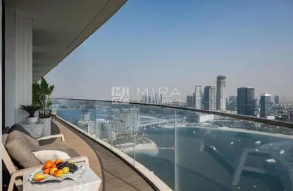 Apartment - 4 Bedrooms - 5 Bathrooms for rent in Palace Beach Residence Tower 2 - Palace Beach Residence - EMAAR Beachfront - Dubai Harbour - Dubai