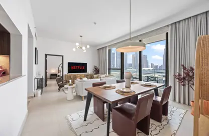 Apartment - 3 Bedrooms - 3 Bathrooms for rent in Downtown Views II Tower 1 - Downtown Views II - Downtown Dubai - Dubai