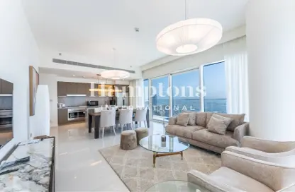 Apartment - 3 Bedrooms - 4 Bathrooms for sale in Grand Bleu Tower 1 - EMAAR Beachfront - Dubai Harbour - Dubai
