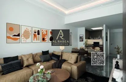 شقة - غرفة نوم - 2 حمامات للبيع في مجتمع ازا - العامرة - عجمان