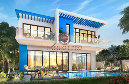 تاون هاوس - 4 غرف نوم - 3 حمامات للايجار في سانتوريني - داماك لاجونز - دبي