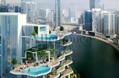 Apartment - Studio - 1 Bathroom for sale in Chic Tower - Business Bay - Dubai
