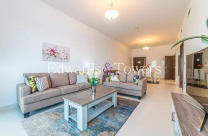 Apartment - 1 Bedroom - 2 Bathrooms for rent in Azure Residences - Palm Jumeirah - Dubai