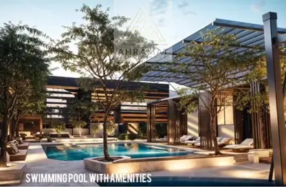 Apartment - 2 Bedrooms - 3 Bathrooms for sale in Al Ghoroub Tower - Al Alia - Ajman