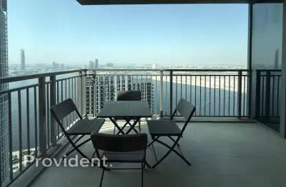 Apartment - 3 Bedrooms - 3 Bathrooms for rent in Creek Rise Tower 1 - Creek Rise - Dubai Creek Harbour (The Lagoons) - Dubai