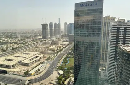 Apartment - 1 Bedroom - 2 Bathrooms for rent in Green Lakes Towers - JLT Cluster S - Jumeirah Lake Towers - Dubai
