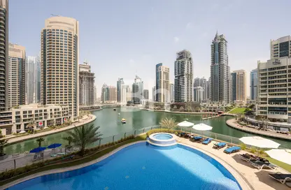 Apartment - 2 Bedrooms - 3 Bathrooms for rent in JAM Marina Residence - Dubai Marina - Dubai