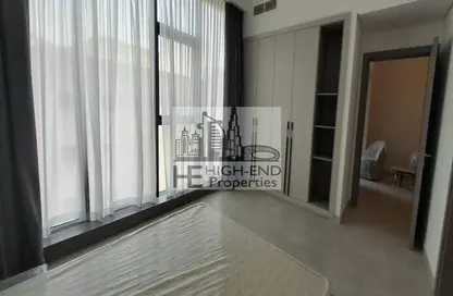 Room / Bedroom image for: Apartment - 1 Bedroom - 2 Bathrooms for sale in The V Tower - Dubai Residence Complex - Dubai, Image 1