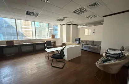 Office Space - Studio - 1 Bathroom for rent in Blue Tower - Sheikh Zayed Road - Dubai