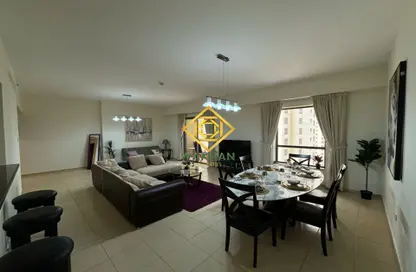 Apartment - 1 Bedroom - 2 Bathrooms for rent in Rimal 2 - Rimal - Jumeirah Beach Residence - Dubai