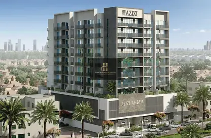 Outdoor Building image for: Apartment - 1 Bedroom - 2 Bathrooms for sale in Azizi Amber - Al Furjan - Dubai, Image 1