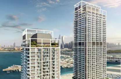 Apartment - 3 Bedrooms - 4 Bathrooms for sale in Beach Mansion - EMAAR Beachfront - Dubai Harbour - Dubai