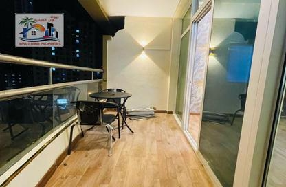 Apartment - 2 Bedrooms - 3 Bathrooms for rent in Horizon Towers - Ajman Downtown - Ajman