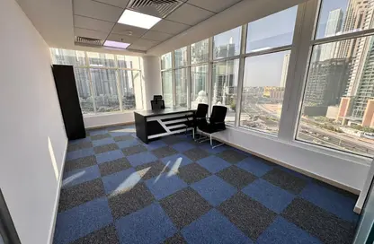 Business Centre - Studio - 1 Bathroom for rent in Clover Bay Tower - Business Bay - Dubai