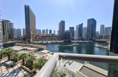 Apartment - Studio - 1 Bathroom for rent in Bay Central West - Bay Central - Dubai Marina - Dubai