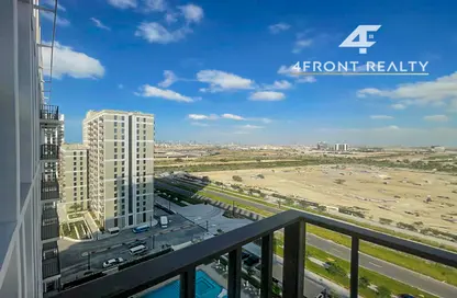Balcony image for: Apartment - 2 Bedrooms - 2 Bathrooms for rent in Socio Tower 2 - Socio Tower - Dubai Hills Estate - Dubai, Image 1