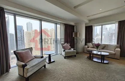 Apartment - 3 Bedrooms - 3 Bathrooms for rent in JW Marriott Hotel Marina - Dubai Marina - Dubai