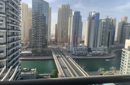 شقة - غرفة نوم - 2 حمامات للبيع في برج الزمرد - دبي مارينا - دبي