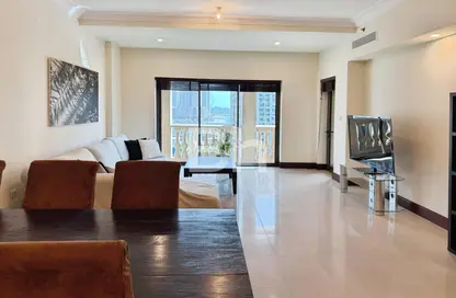 Apartment - 1 Bedroom - 2 Bathrooms for rent in Golden Mile 4 - Golden Mile - Palm Jumeirah - Dubai