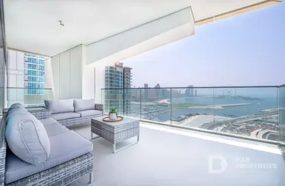 Apartment - 3 Bedrooms - 3 Bathrooms for sale in Beach Vista - EMAAR Beachfront - Dubai Harbour - Dubai