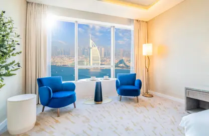 Apartment - Studio - 1 Bathroom for rent in The Palm Tower - Palm Jumeirah - Dubai