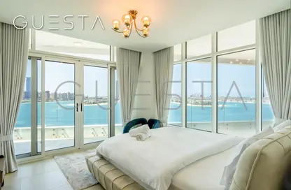 شقة - 2 غرف نوم - 3 حمامات للايجار في عزيزي مينا - نخلة جميرا - دبي
