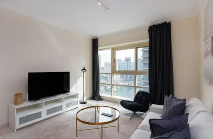 Apartment - 1 Bedroom - 1 Bathroom for rent in Marina Quays West - Marina Quays - Dubai Marina - Dubai