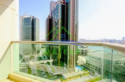 Apartment - 1 Bedroom - 1 Bathroom for rent in Marina Blue Tower - Marina Square - Al Reem Island - Abu Dhabi