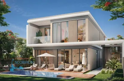 Outdoor House image for: Villa - 4 Bedrooms - 5 Bathrooms for sale in Alaya - Tilal Al Ghaf - Dubai, Image 1