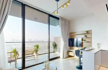 Apartment - 1 Bedroom - 1 Bathroom for rent in Binghatti Corner - Jumeirah Village Circle - Dubai