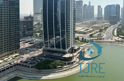 مكتب - استوديو - 1 حمام للايجار في وان ليك بلازا - (JLT) مجمع T - أبراج بحيرة الجميرا - دبي