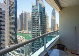 Balcony image for: Apartment - 1 bedroom - 1 bathroom for rent in Marina Diamond 5 - Marina Diamonds - Dubai Marina - Dubai, Image 1