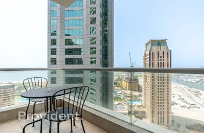 Apartment - 1 Bedroom - 2 Bathrooms for rent in Botanica Tower - Dubai Marina - Dubai