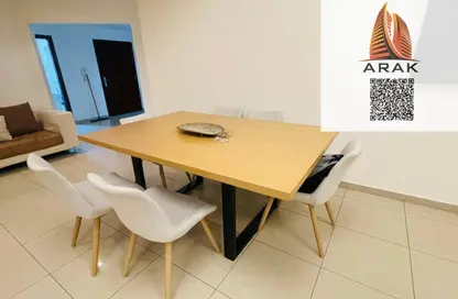 Apartment - 3 Bedrooms - 4 Bathrooms for rent in Ajman Corniche Residences - Ajman Corniche Road - Ajman