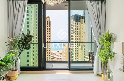 Apartment - 2 Bedrooms for rent in LIV Residence - Dubai Marina - Dubai