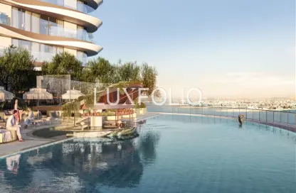 Apartment - 2 Bedrooms - 2 Bathrooms for sale in Seapoint Tower 2 - Seapoint - EMAAR Beachfront - Dubai Harbour - Dubai