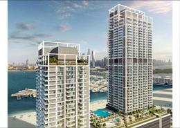 Full Floor - 2 bedrooms - 2 bathrooms for sale in Beach Mansion - EMAAR Beachfront - Dubai Harbour - Dubai