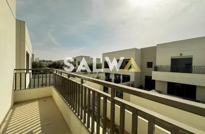 Balcony image for: Villa - 3 Bedrooms - 4 Bathrooms for rent in Naseem Townhouses - Town Square - Dubai, Image 1