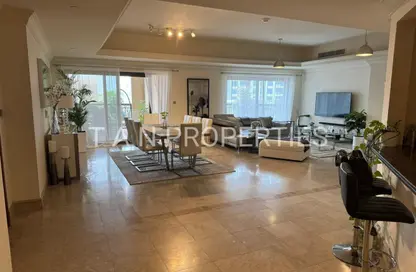 Apartment - 4 Bedrooms - 6 Bathrooms for rent in The Fairmont Palm Residence North - The Fairmont Palm Residences - Palm Jumeirah - Dubai