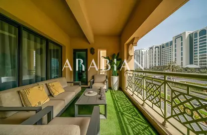 Apartment - 2 Bedrooms - 3 Bathrooms for sale in Golden Mile 3 - Golden Mile - Palm Jumeirah - Dubai
