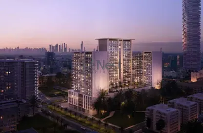 Apartment - Studio - 1 Bathroom for sale in Binghatti Amberhall - Jumeirah Village Circle - Dubai