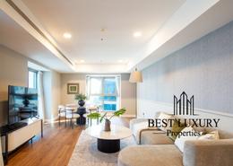 Living / Dining Room image for: Apartment - 3 bedrooms - 3 bathrooms for rent in Princess Tower - Dubai Marina - Dubai, Image 1