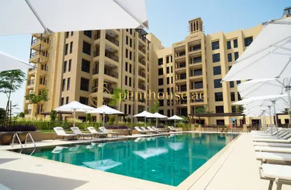 Pool image for: Apartment - 4 Bedrooms - 5 Bathrooms for sale in Lamtara 1 - Madinat Jumeirah Living - Umm Suqeim - Dubai, Image 1