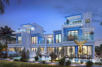 فيلا - 6 غرف نوم - 7 حمامات للبيع في سانتوريني - داماك لاجونز - دبي
