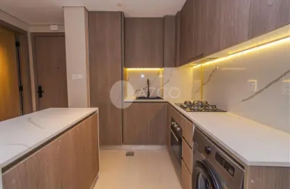 Kitchen image for: Apartment - 1 Bedroom - 2 Bathrooms for sale in Laya Heights - Dubai Studio City - Dubai, Image 1
