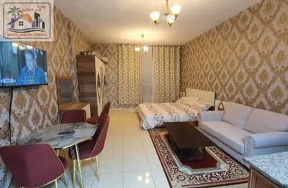 Apartment - Studio - 1 Bathroom for rent in Orient Tower 2 - Orient Towers - Al Bustan - Ajman