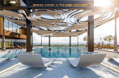 صورة لـ حوض سباحة شقة - 2 غرف نوم - 2 حمامات للبيع في برج سيسليا - مثلث قرية الجميرا - دبي ، صورة رقم 1