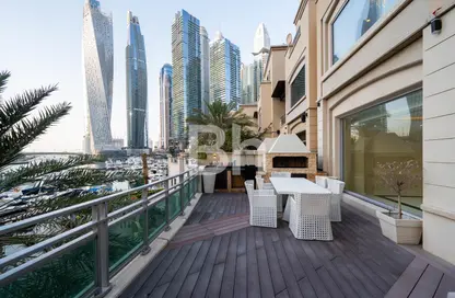 Villa - 3 Bedrooms - 4 Bathrooms for rent in Al Anbar Villas - Dubai Marina - Dubai