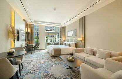 Apartment - Studio - 1 Bathroom for rent in Mileo the Palm - Palm Jumeirah - Dubai