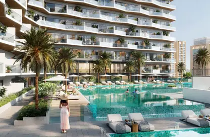 شقة - غرفة نوم - 2 حمامات للبيع في بن غاطي هافن - مدينة دبي الرياضية - دبي شقة - غرفة نوم - 2 حمامات للبيع في بن غاطي هافن - مدينة دبي الرياضية - دبي